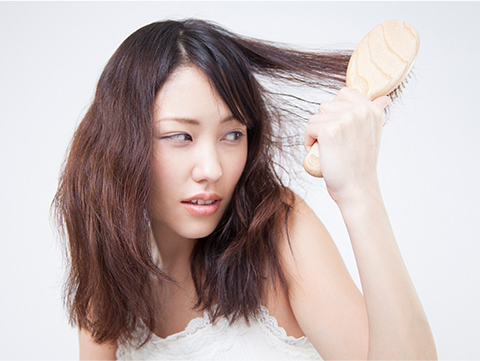 ぼさぼさヘアーをなんとかしたい