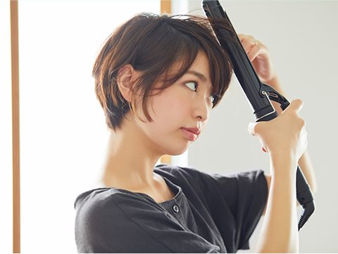 大きいヘアアイロンは使いづらい
